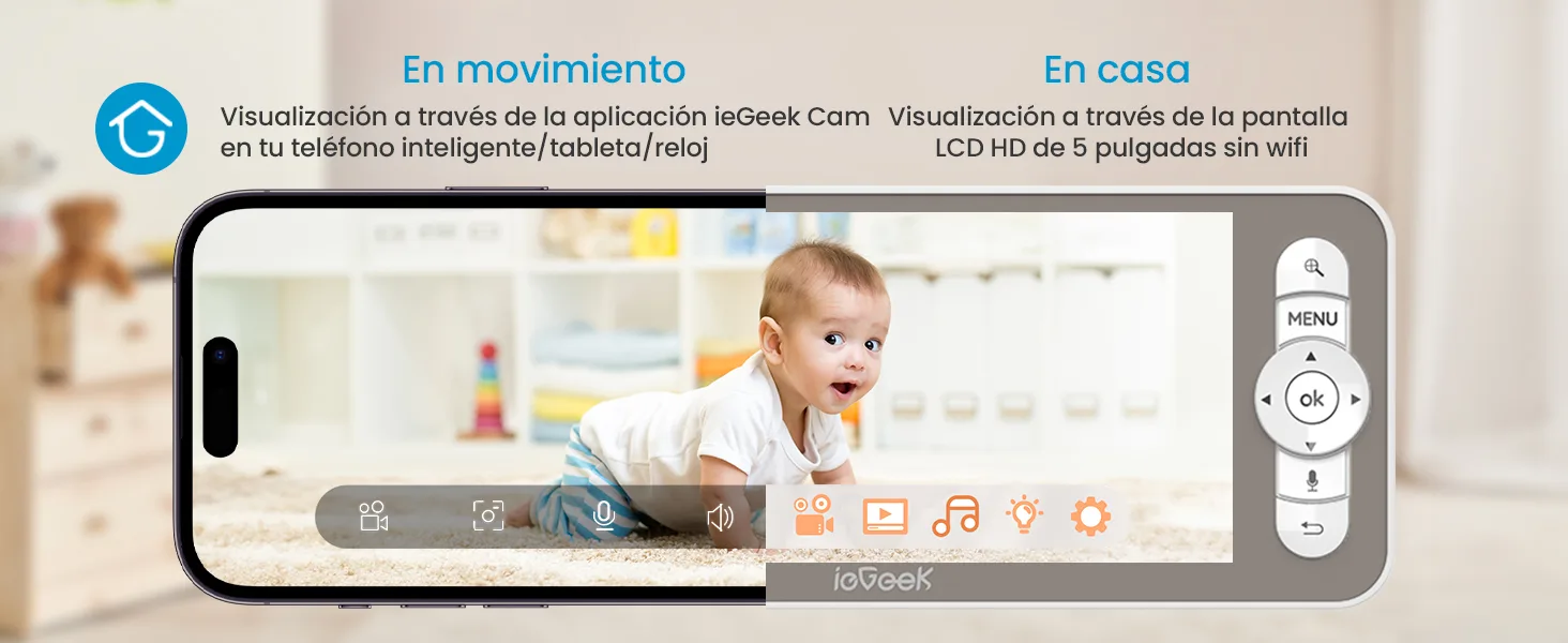 monitor para bebés